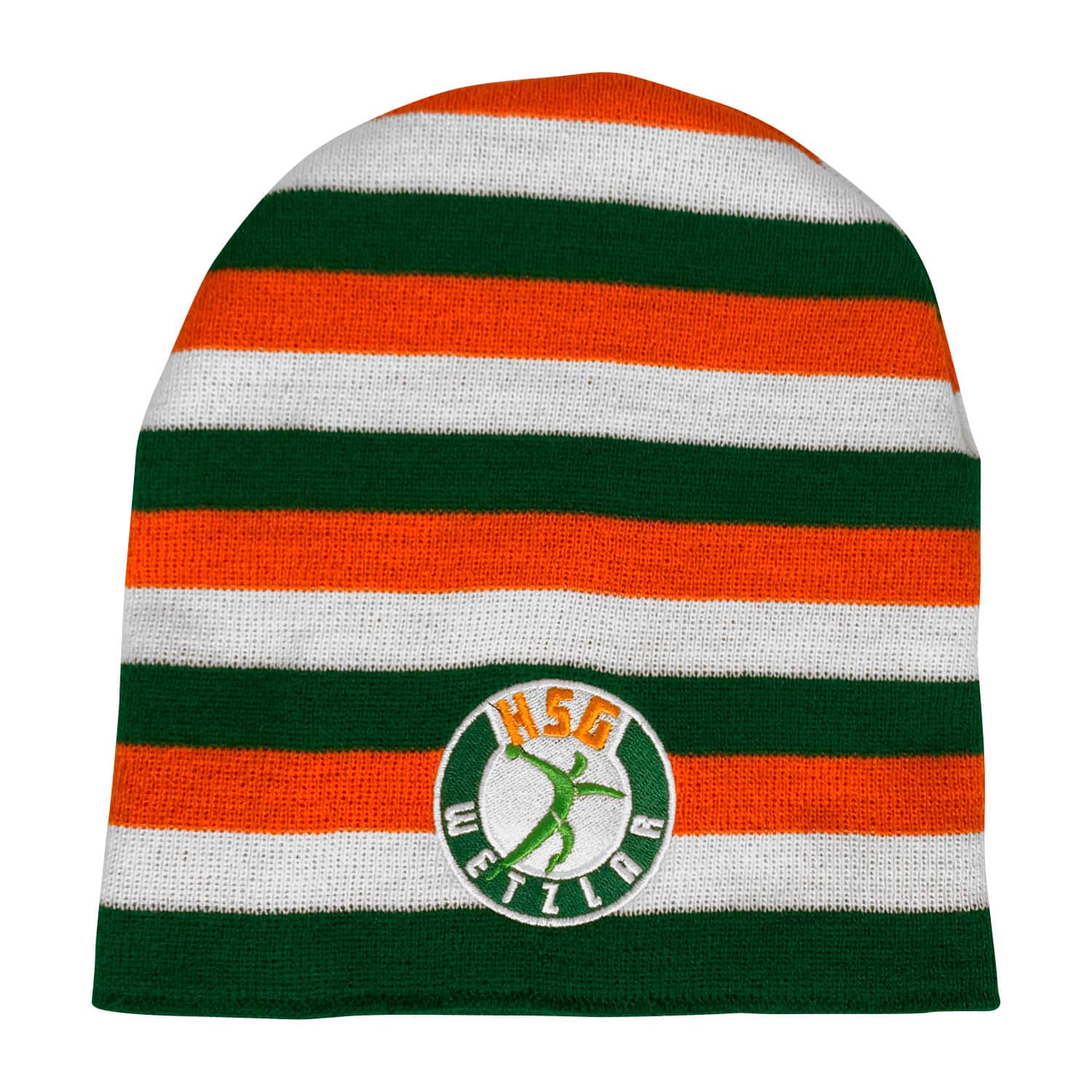 Beanie inkl. Stick + Logo / Text gestrickt Beanie inkl. Stick + Logo / Text gestrickt