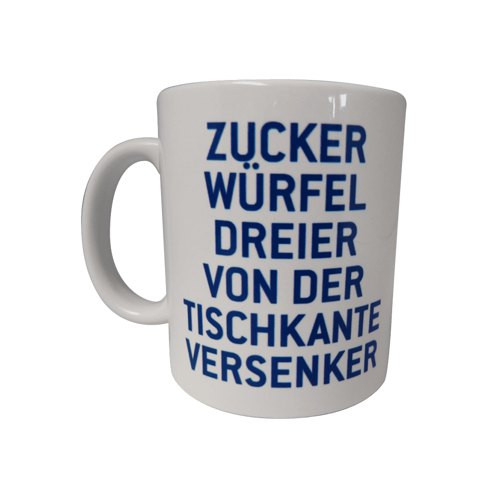 Tasse weiß inkl. mehrfarbigem Druck