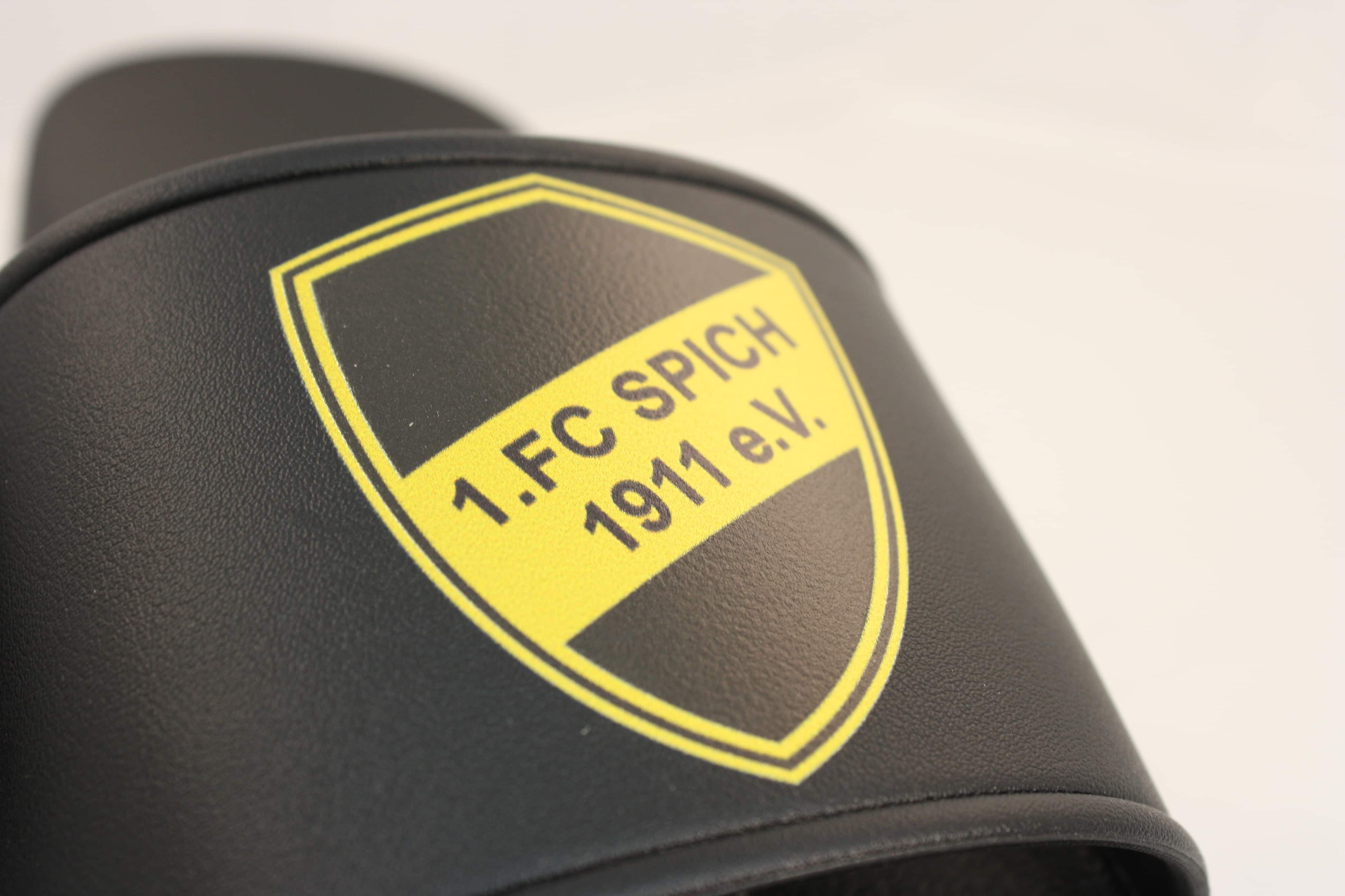 Badeschlappen Logo gedruckt