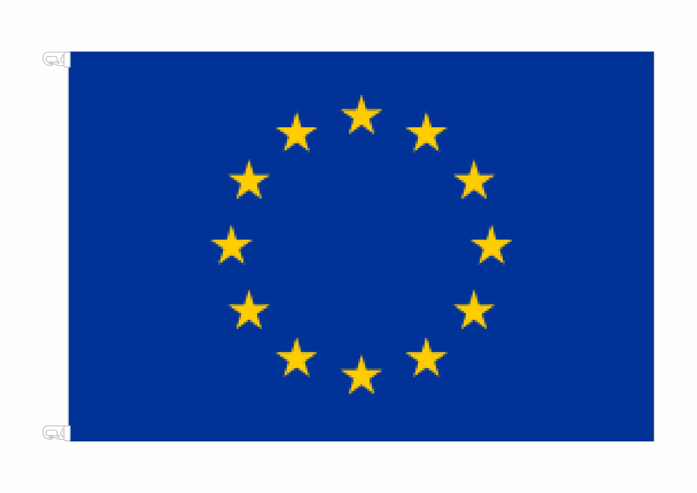 100x150 cm Mastfahne Europa