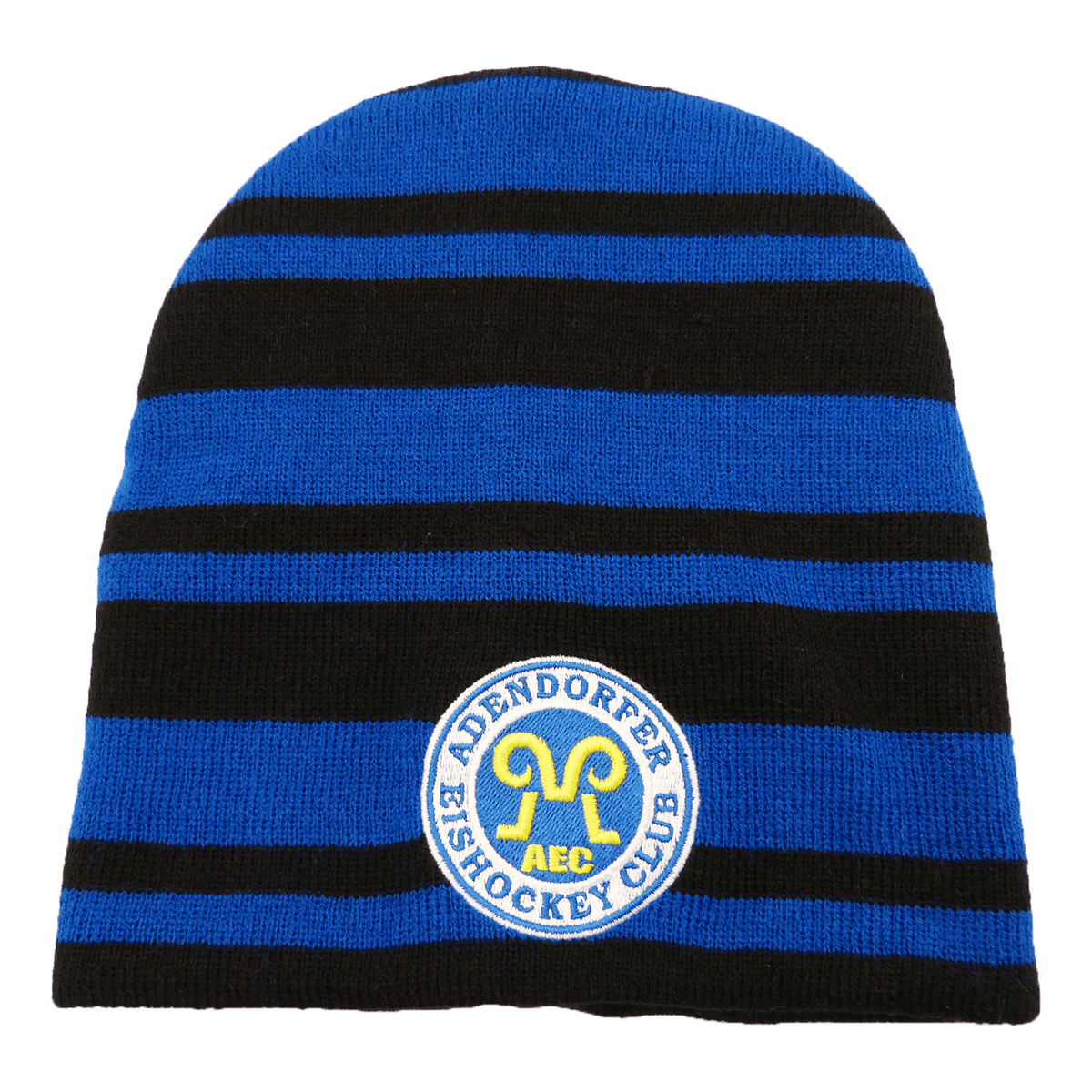 Beanie inkl. Stick + Logo / Text gestrickt Beanie inkl. Stick + Logo / Text gestrickt