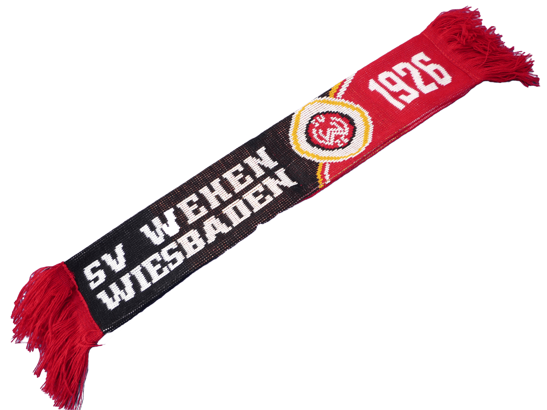 Schal Mini gestrickt 10x45 cm mit Saugnäpfen