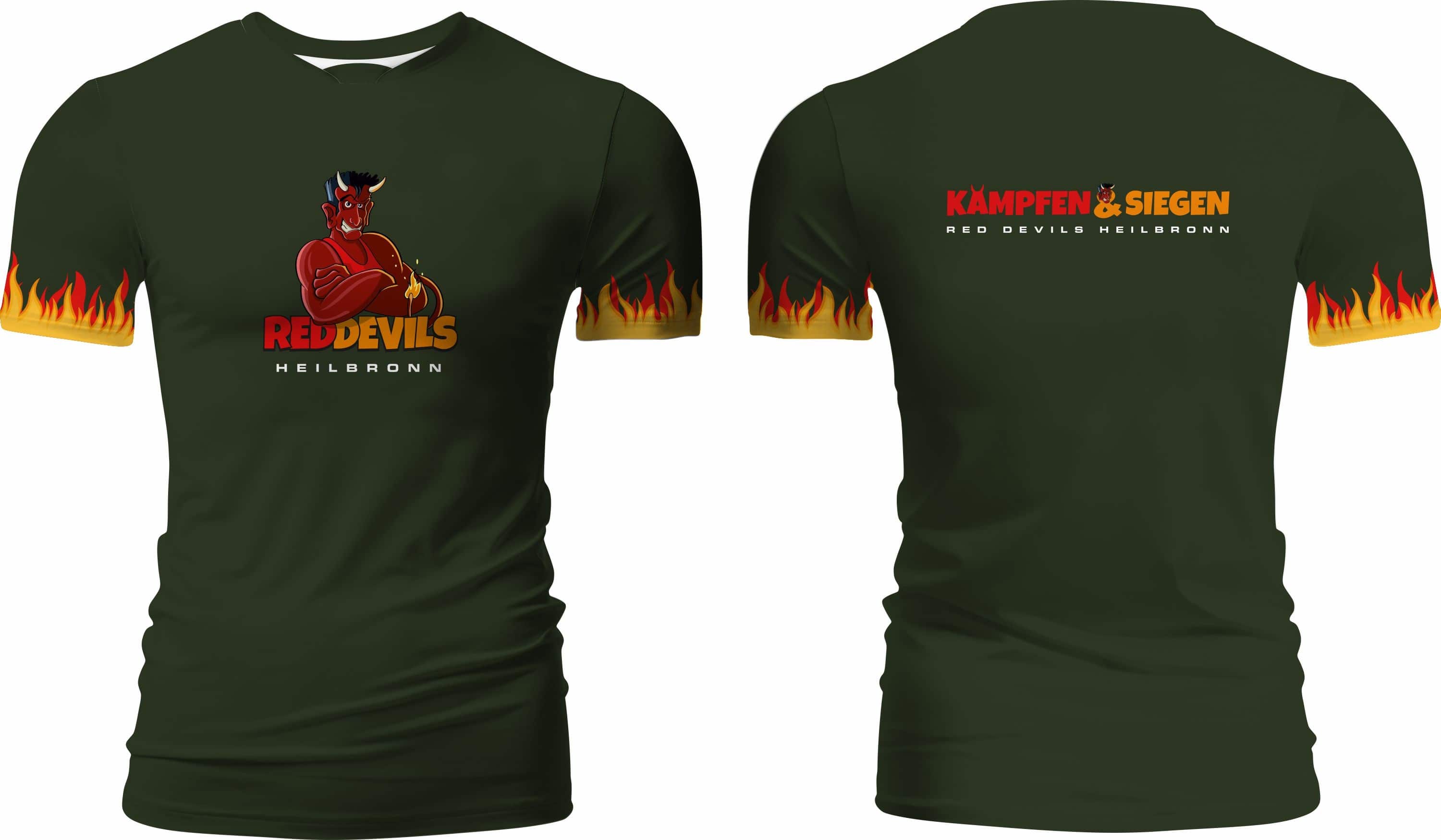Funktionsshirt Polyester mit Sublimationsdruck