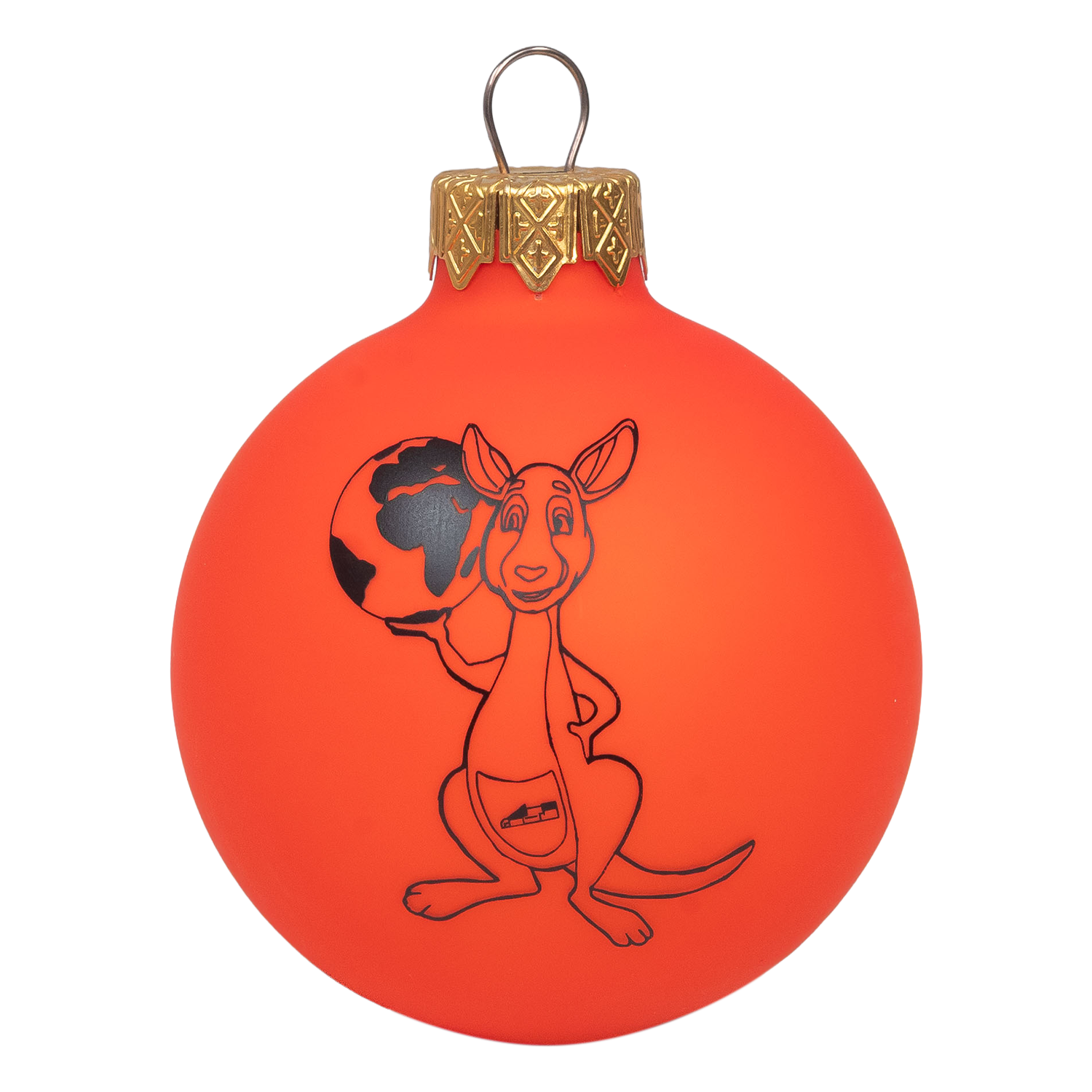 Weihnachtskugeln aus Glas 6 cm einzeln