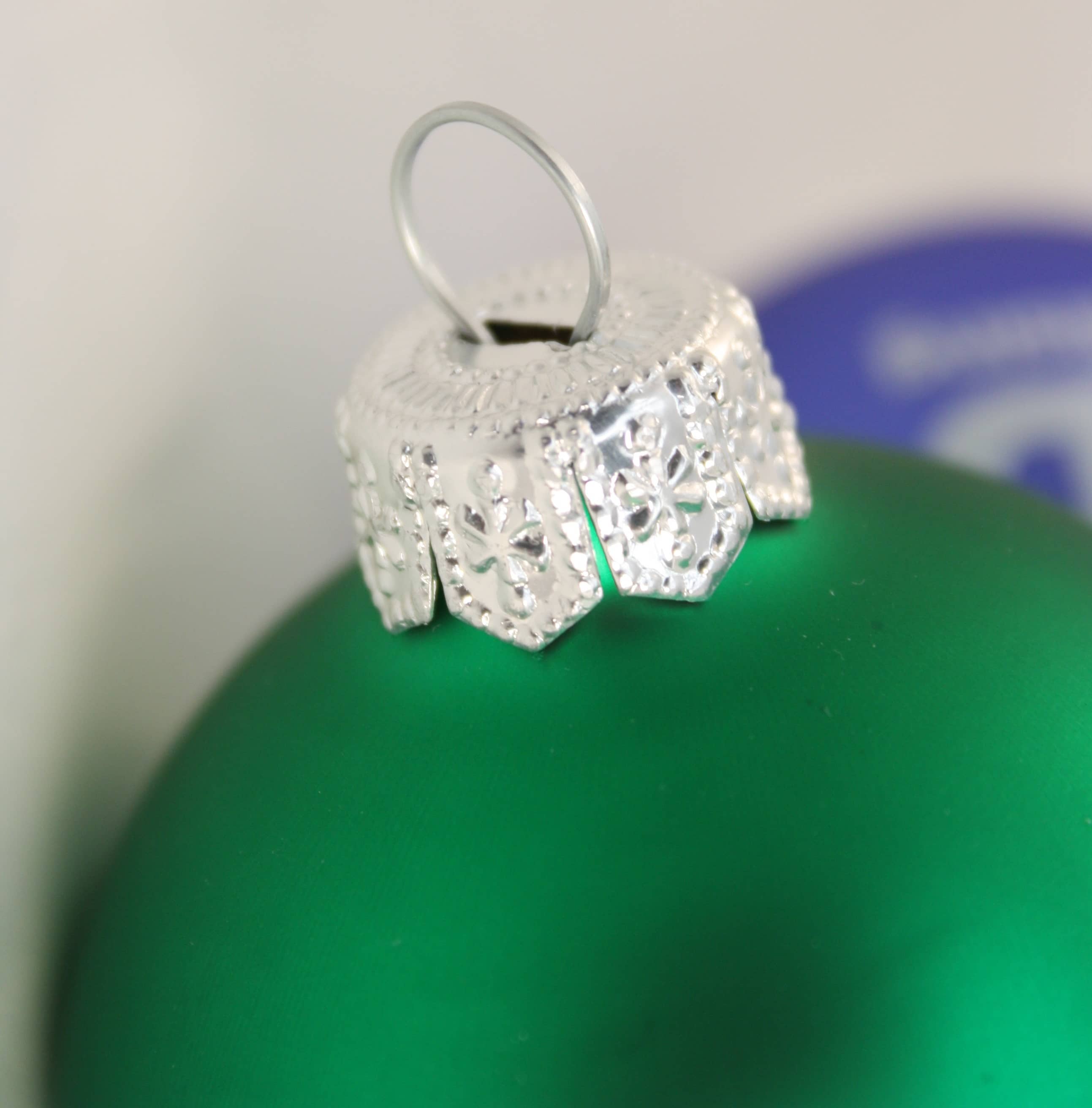 Weihnachtskugeln aus Glas 6 cm einzeln