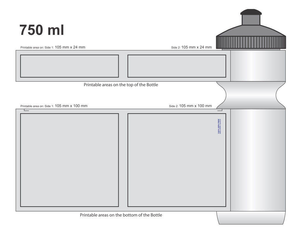 Trinkflasche 750ml Trinkflasche 750ml