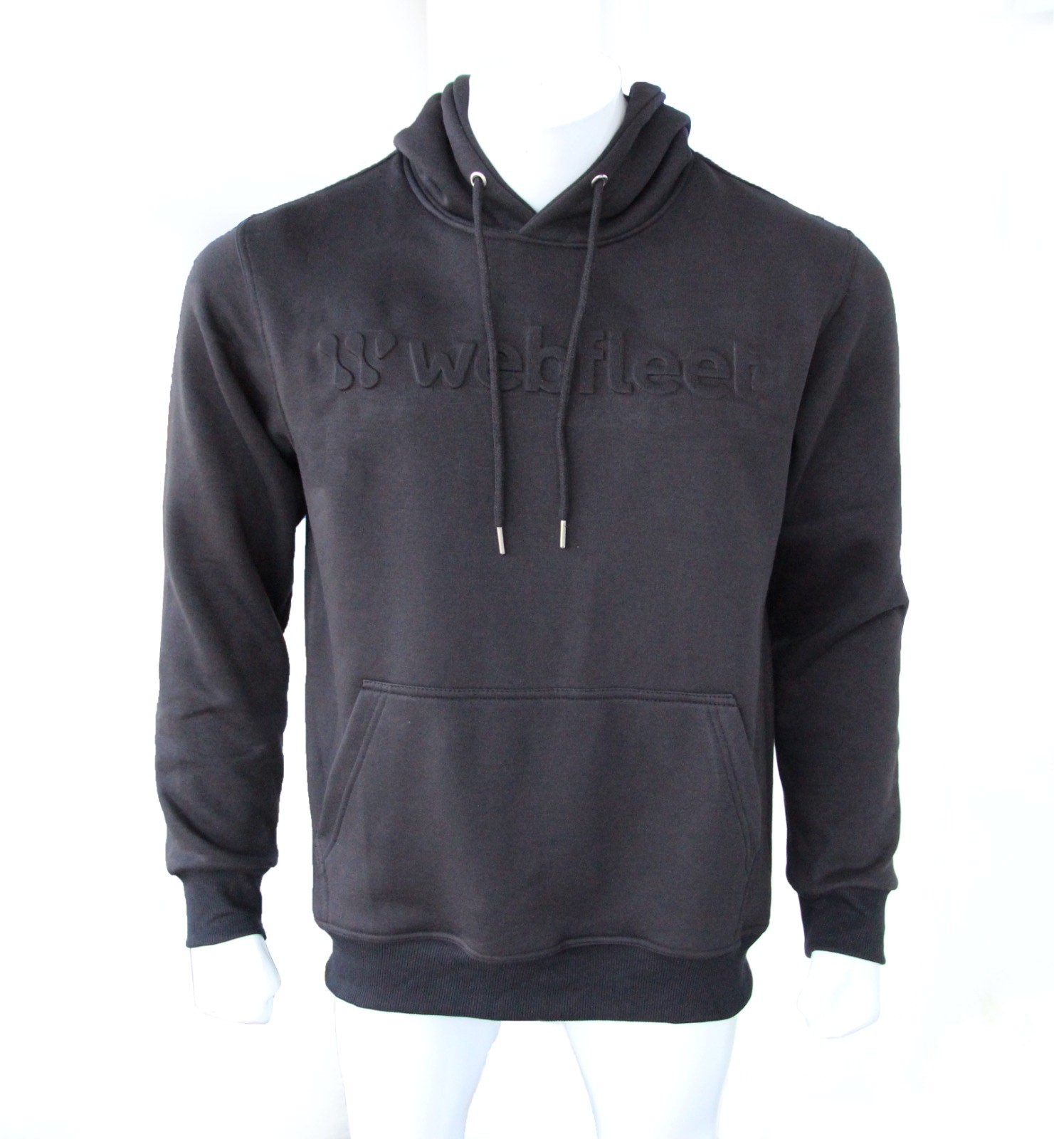 Hoodie mit geprägtem Logo Hoodie mit geprägtem Logo
