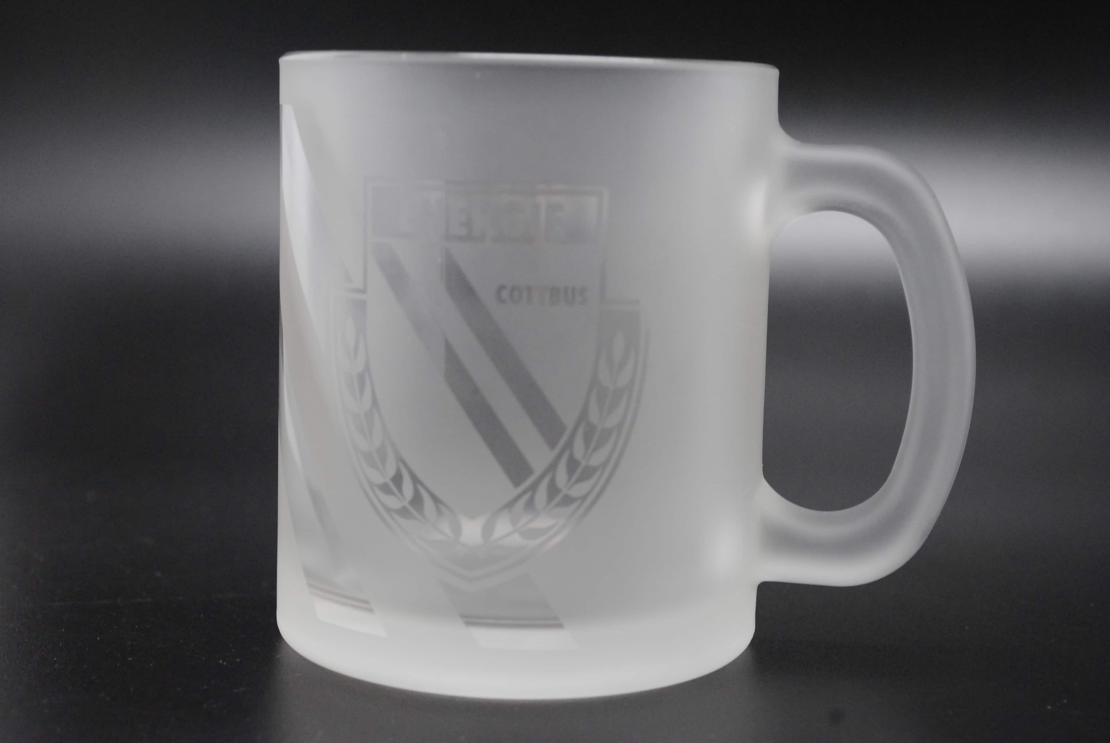 Tasse Glas frosted