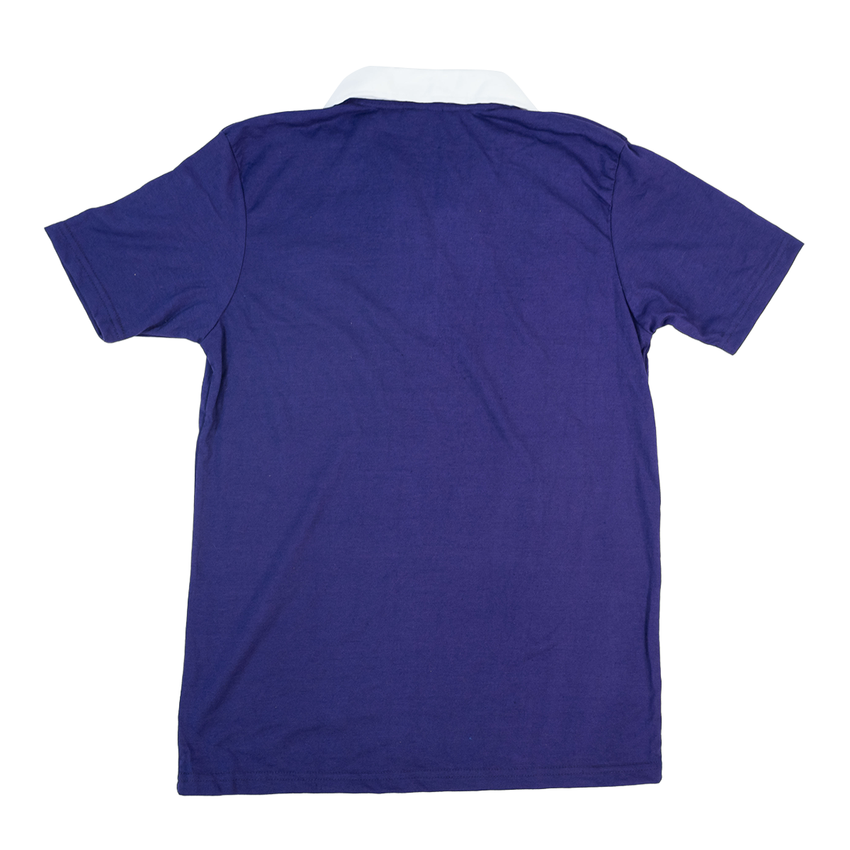 Retro Shirt uni aus Baumwolle
