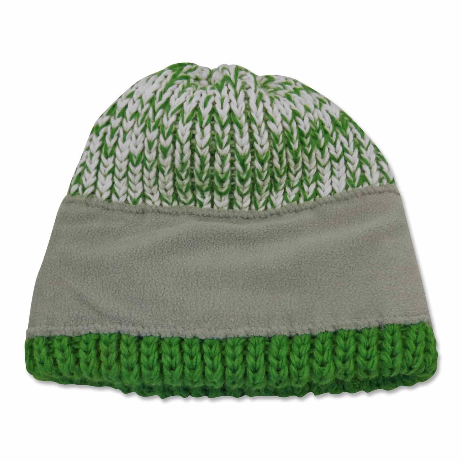Pudelmütze Riesenbommel 2-farbig grobgestrickt Winter 5