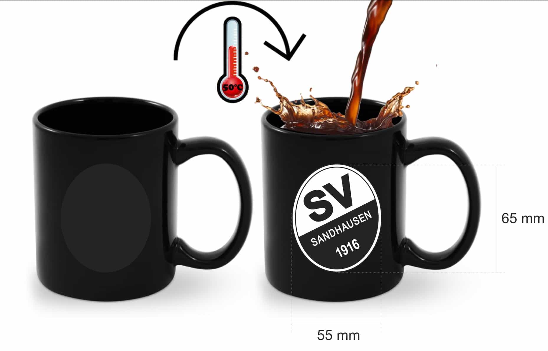 Tasse Magic, farbwechselnd Tasse Magic, farbwechselnd