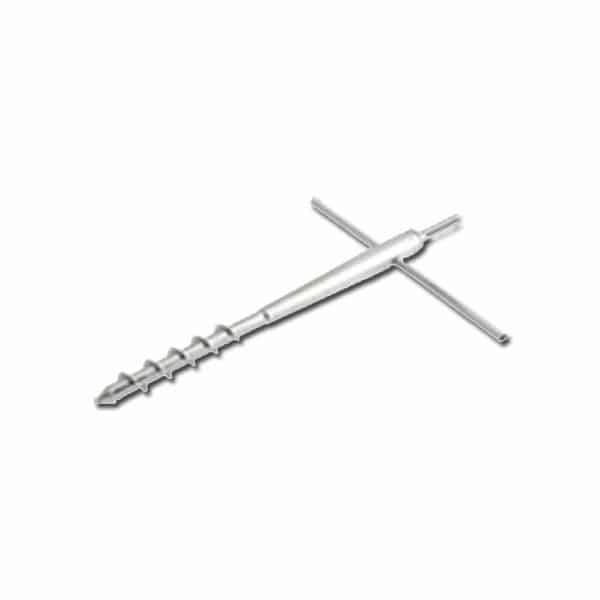 Bodenschraube aus Metall Typ 2 für Beachflag