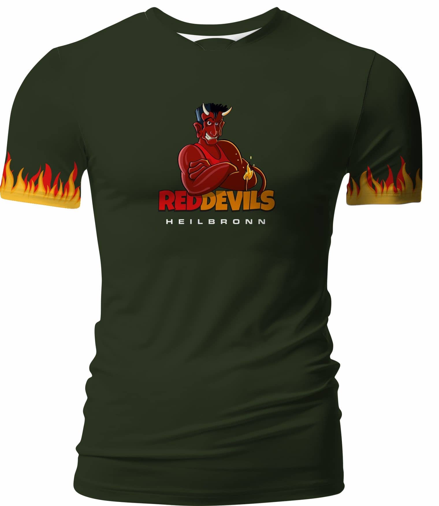 Funktionsshirt Polyester mit Sublimationsdruck