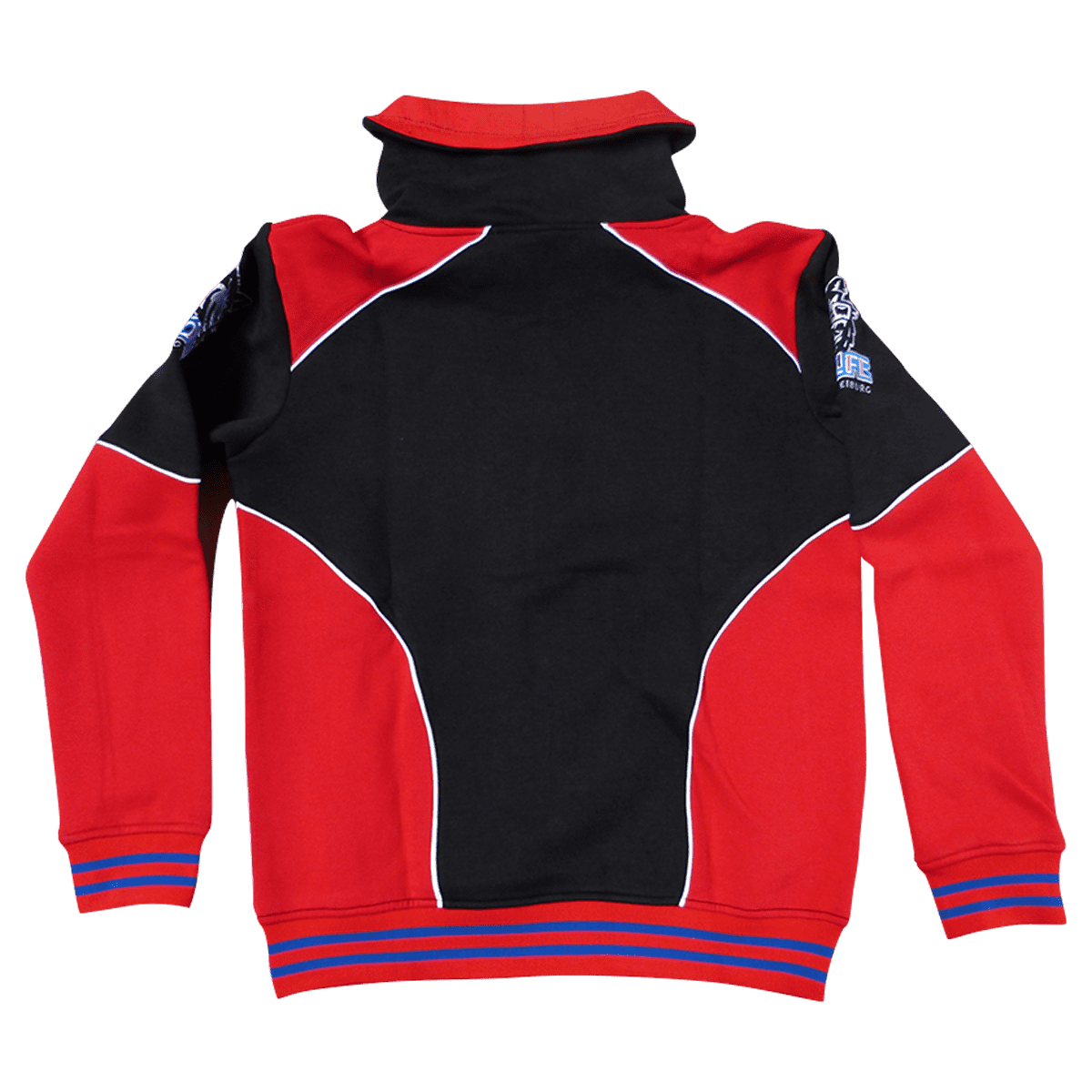 Z-Kragen Edel Sweat Hood