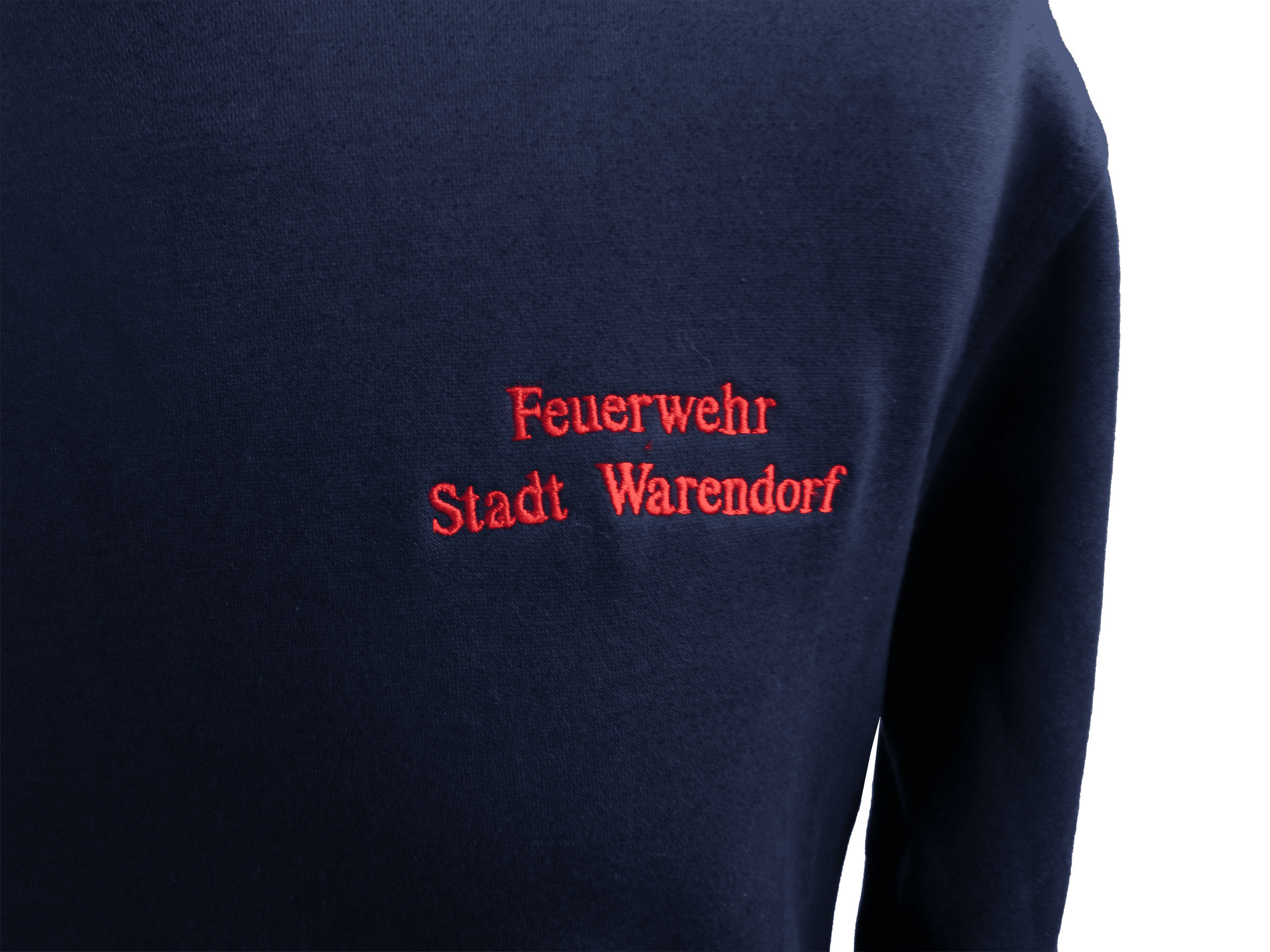Sweatshirt uni aus Baumwolle