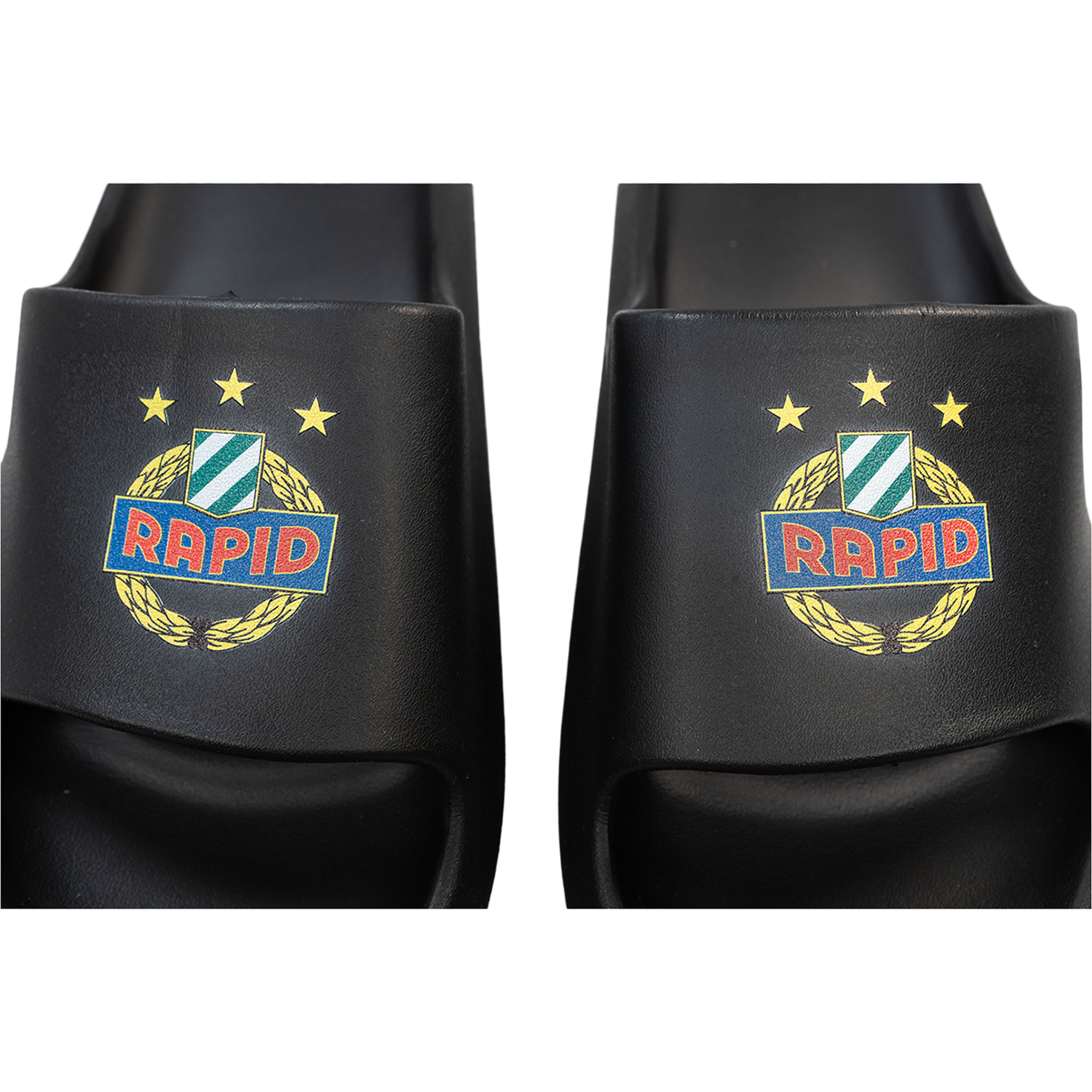 Badeschlappen Logo gedruckt