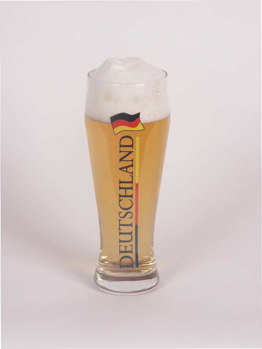 Weizenglas mit Druck, 0,5 l