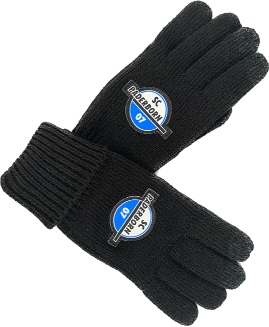 Handschuh gestrickt, mit Touch u. Weblabel Handschuh gestrickt, mit Touch u. Weblabel