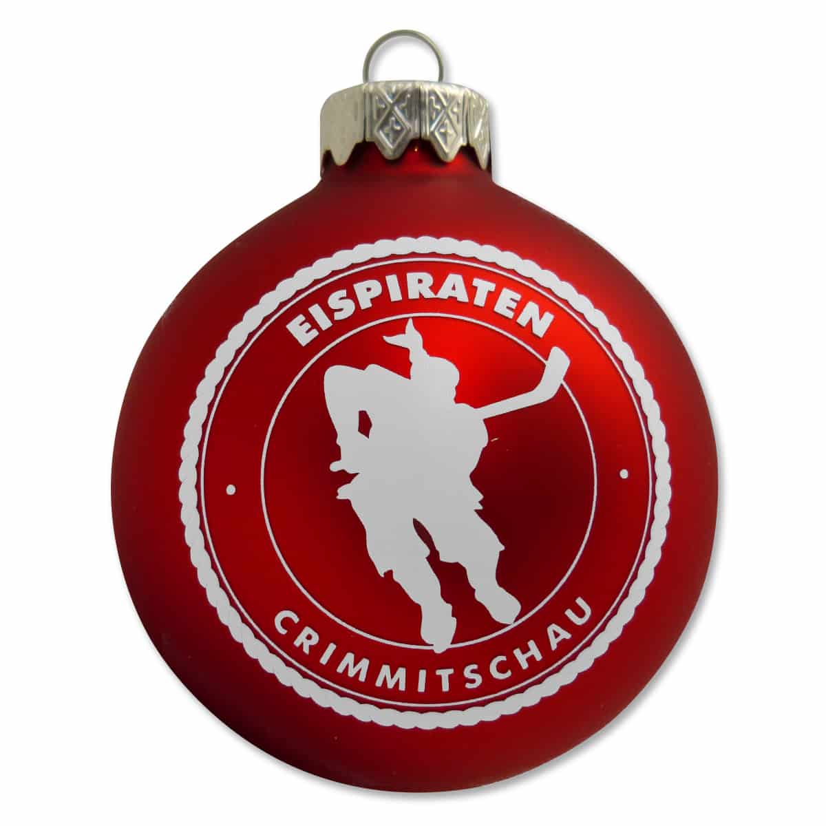 Weihnachtskugeln 6 cm aus Glas 4-er Set