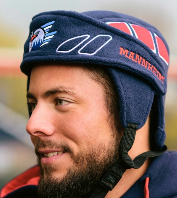 Eishockey Fanhelm Mütze