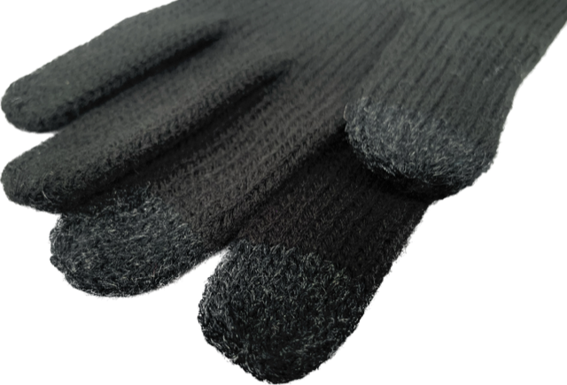Handschuh gestrickt, mit Touch u. Weblabel Handschuh gestrickt, mit Touch u. Weblabel