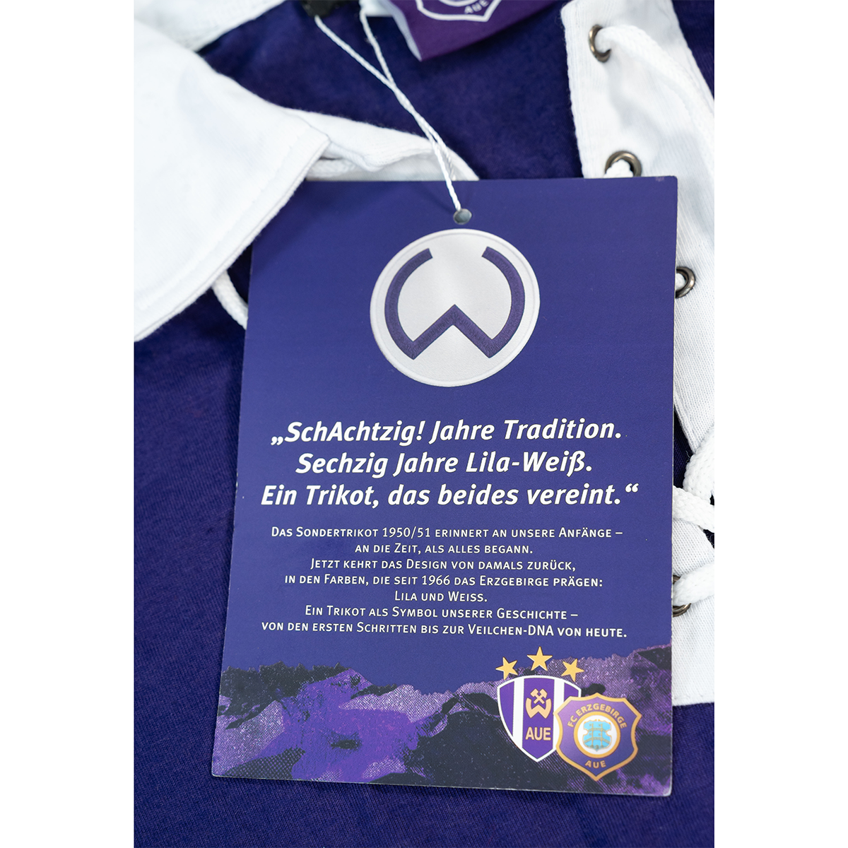 Retro Shirt uni aus Baumwolle