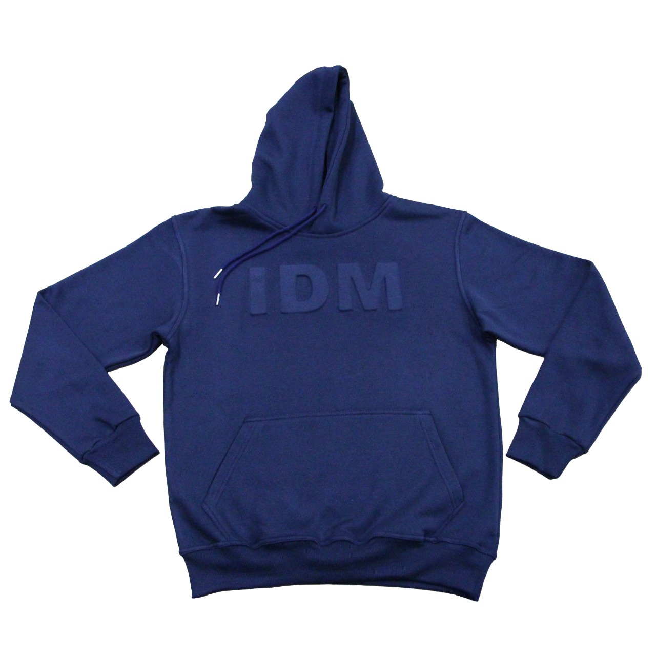 Hoodie mit geprägtem Logo