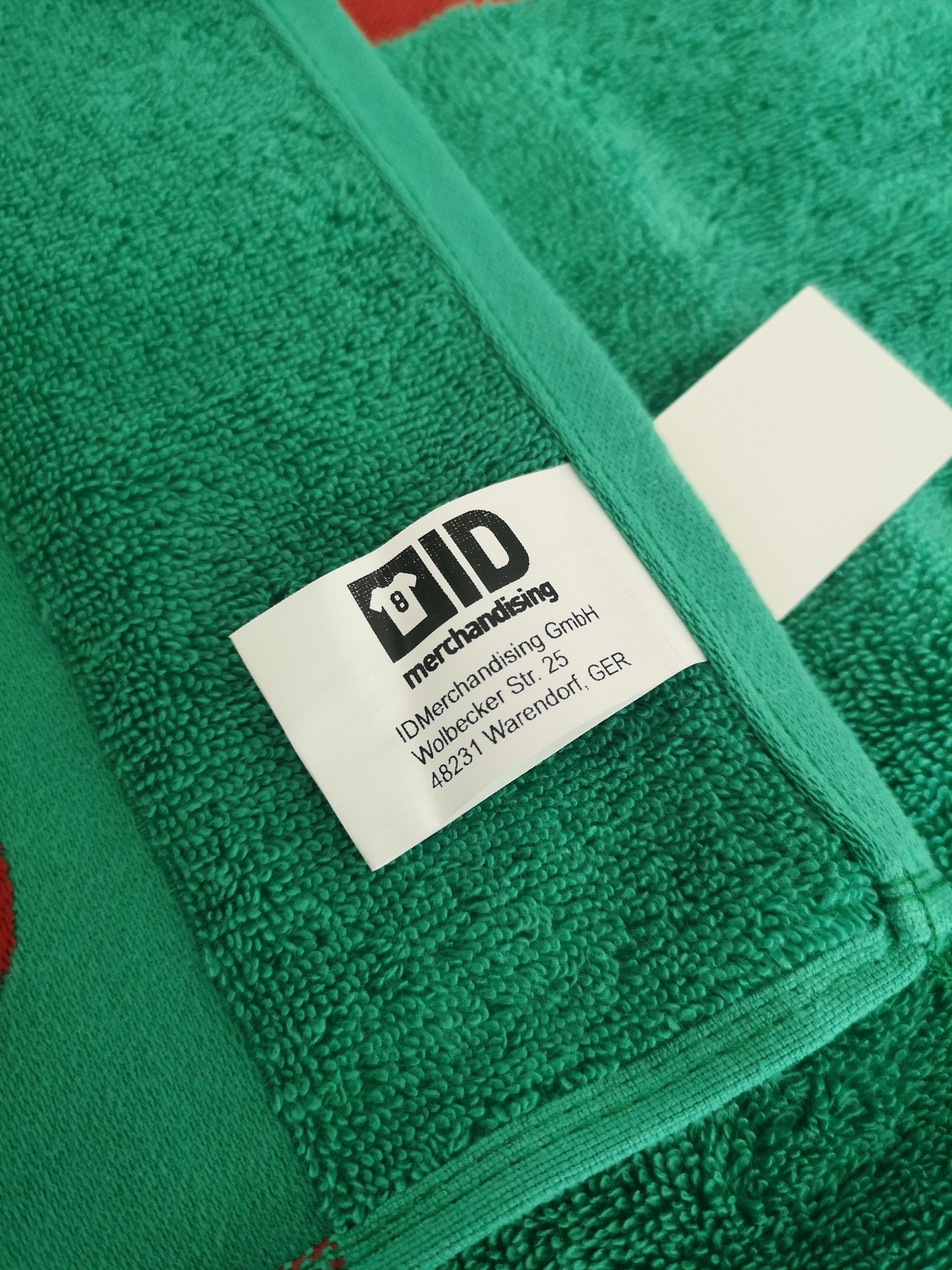 Badetuch 70x140 cm Logo geprägt Badetuch 70x140 cm Logo geprägt