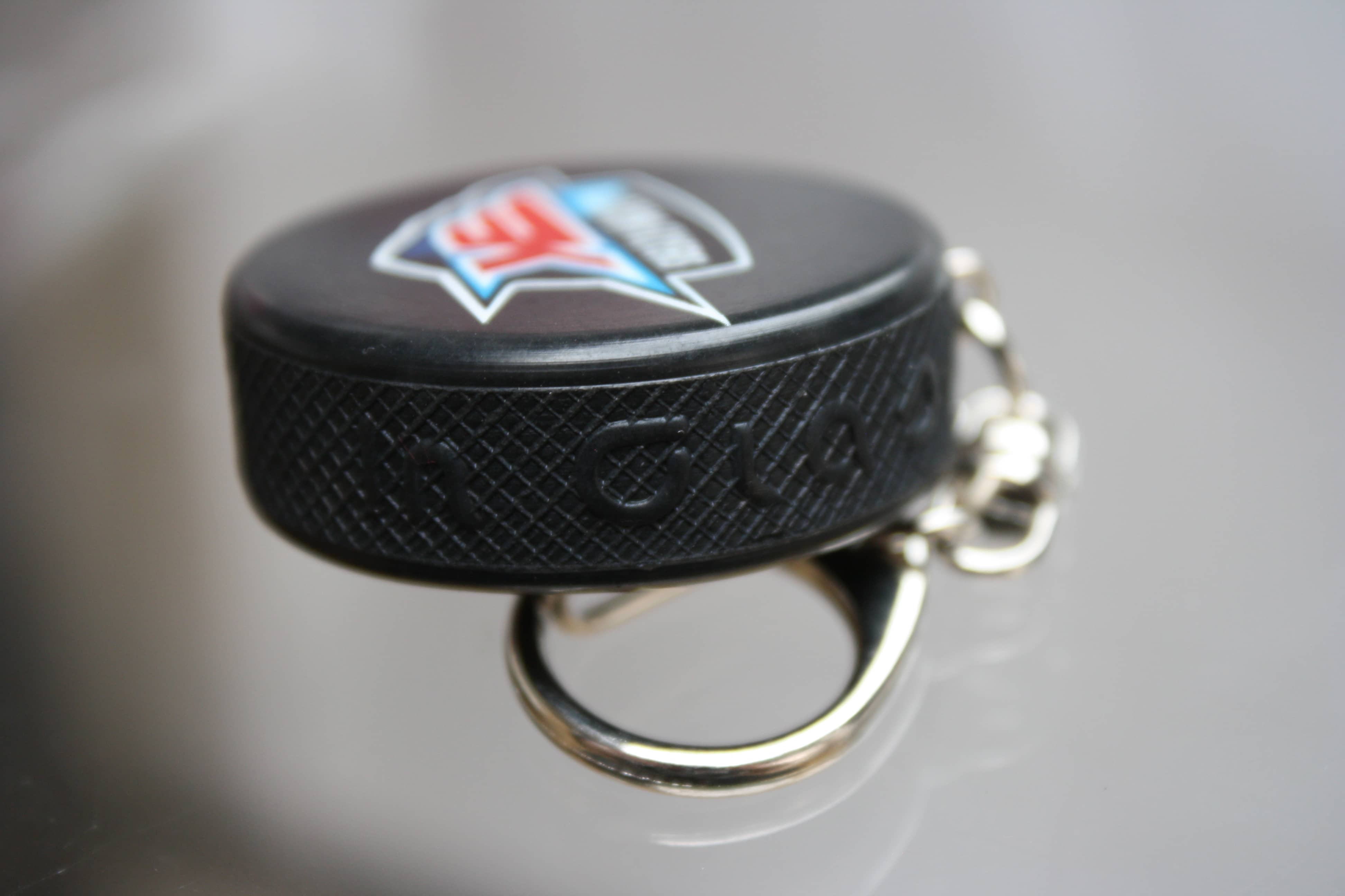 Schlüsselanhänger Eishockey Mini-Puck